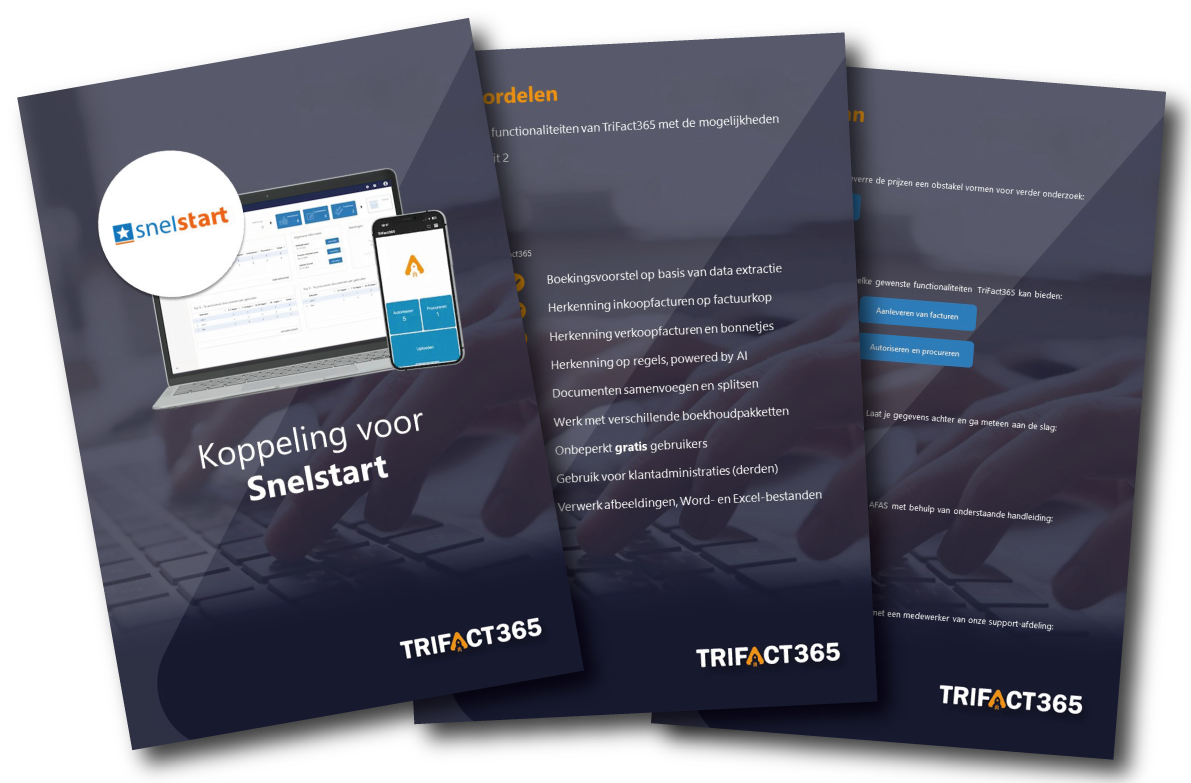 Brochure TriFact365 Scan en Herken voor SnelStart