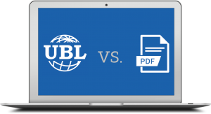 laptop met icoon ubl vs pdf