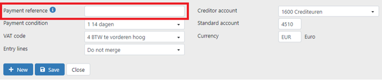 trifact365 payment reference