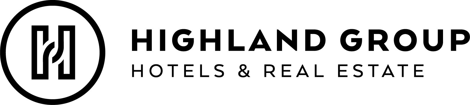 Logo, Highland Group, Hôtels et immobilier