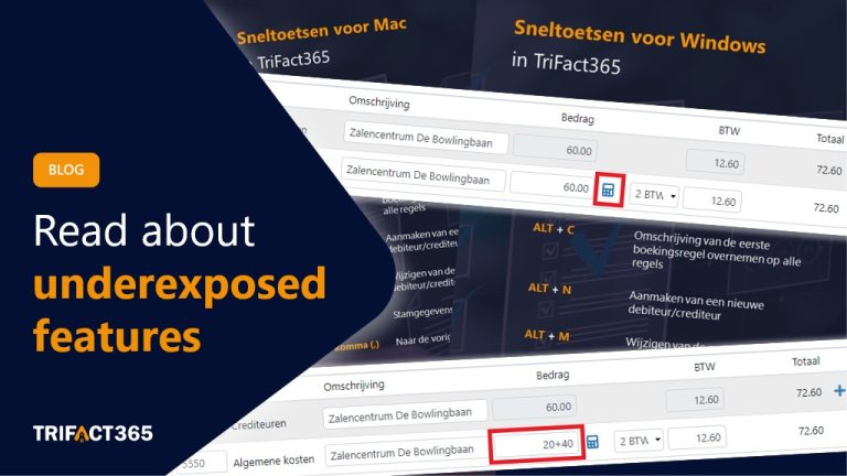 Read about underexposed features in TriFact365