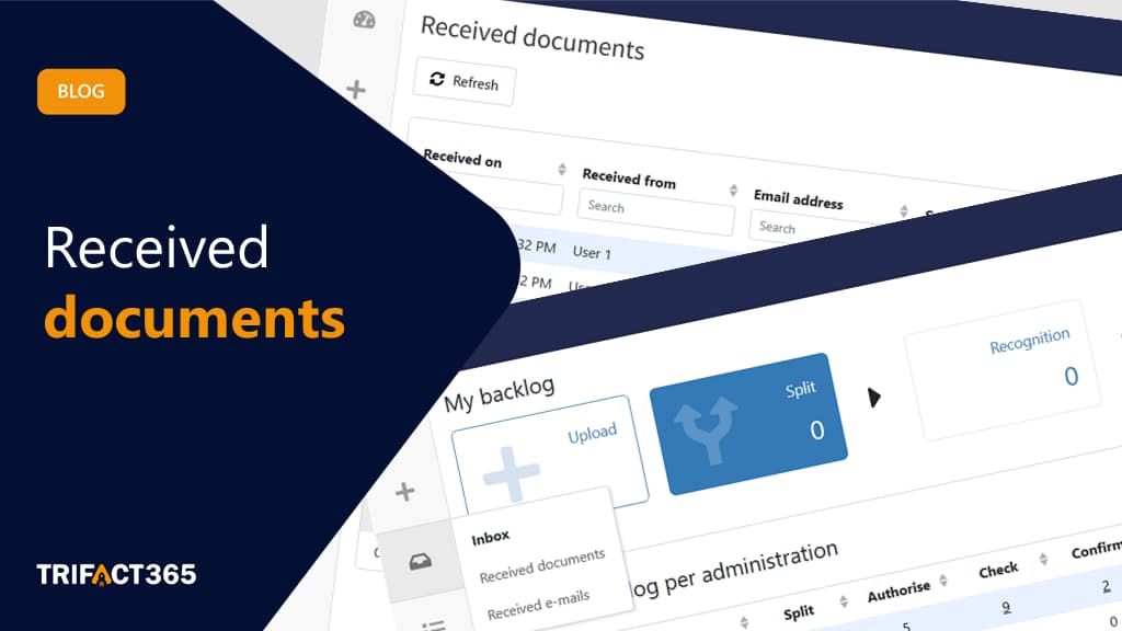 Read about the Received documents update in TriFact365