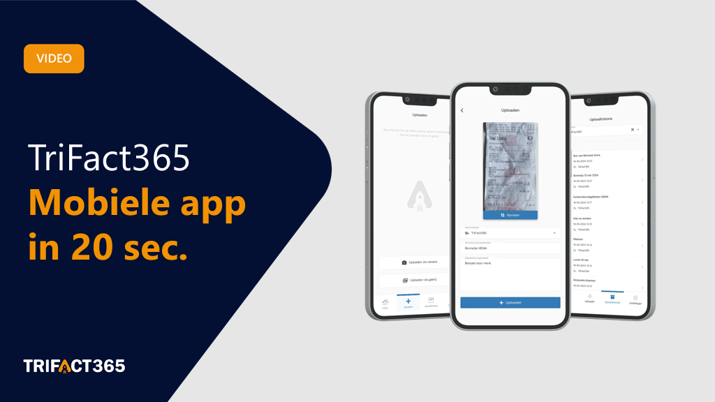 Thumbnail voor video - De mobiele app van TriFact365 in 20 seconden.