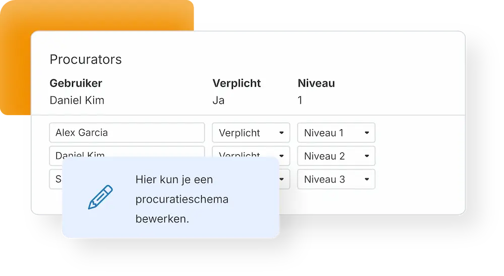 Setting up an approval route for invoices in TriFact365