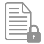 Digital document with lock for data processing agreement