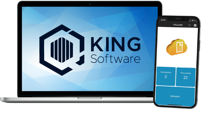 King Software es el nuevo nombre de iMuis online y se conecta con el software TriFact365 Scan and Recognise.