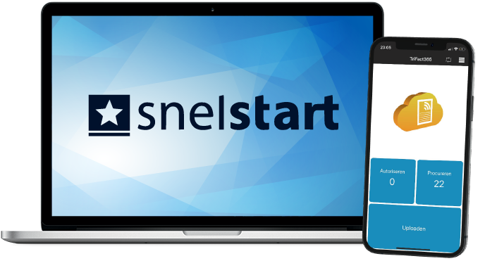 SnelStart und TriFact365 Software für Scan & Recognize