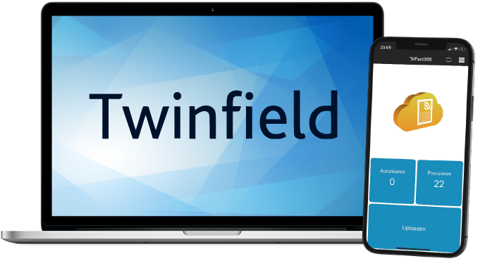 Twinfield et l'application Scan and Recognise de TriFact365